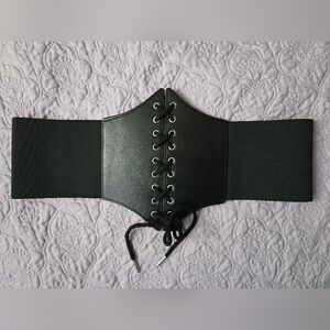 Black Corset Underbust Belt